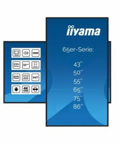 Allround Signage Display: Iiyama 65er-Serie (43''- 86''), ohne Google-Zertifikat
