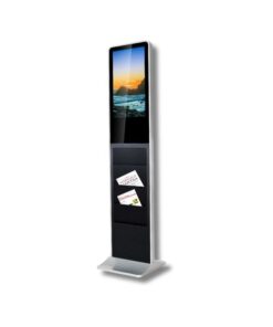 Standdisplay mit Prospekthalter 21 Zoll-Touch, Android-11 ohne GMS