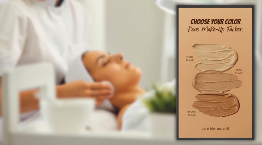 Digital Signage für Beauty und Wellness